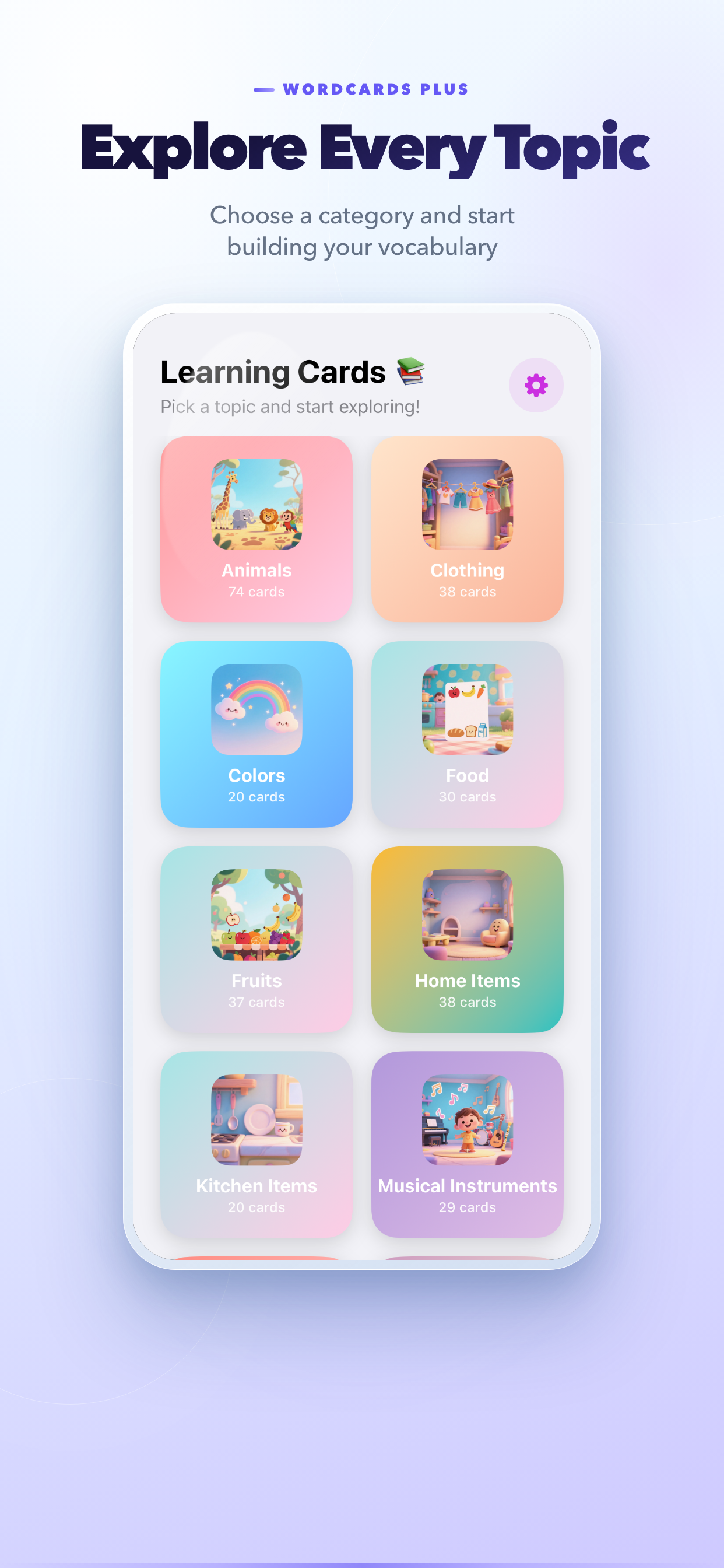 WordCards Plus