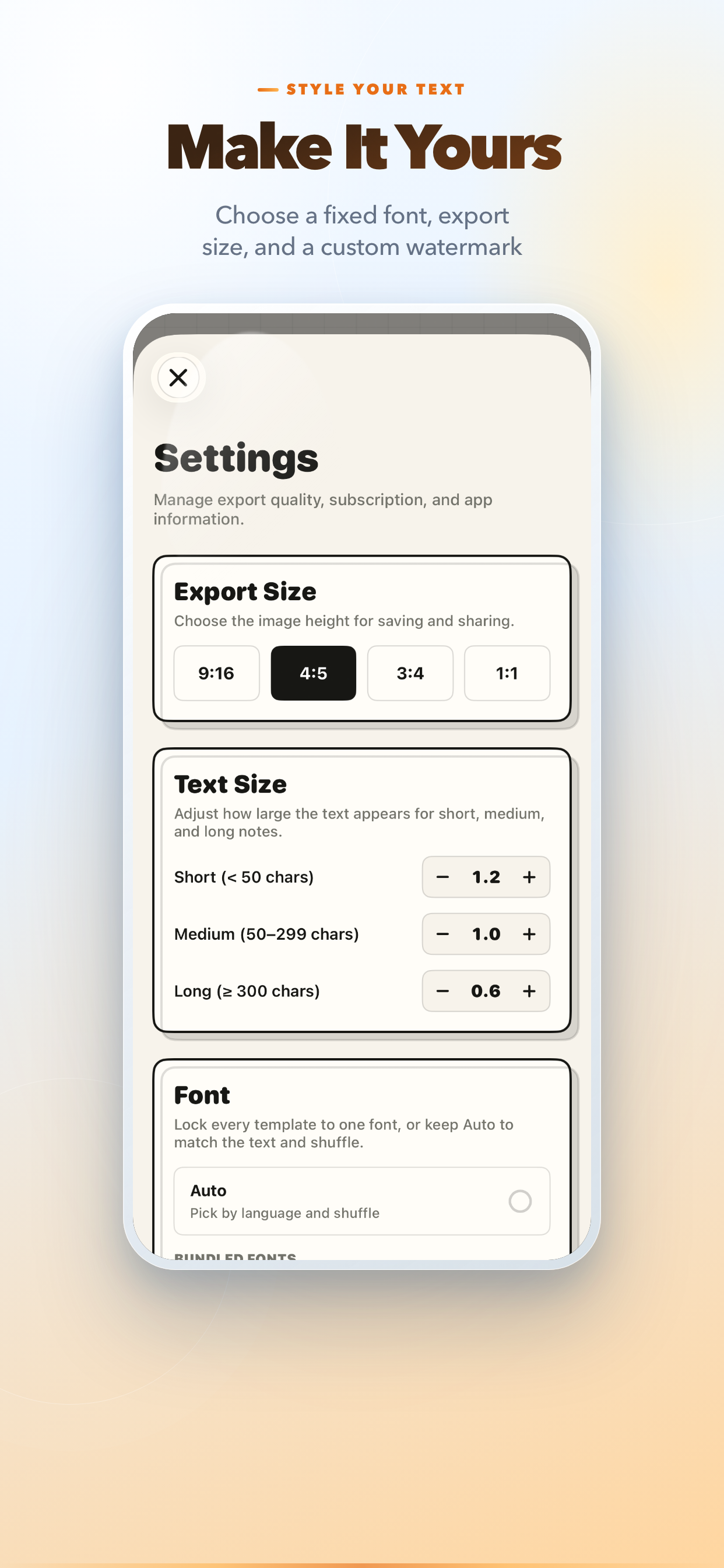 Style Your Text