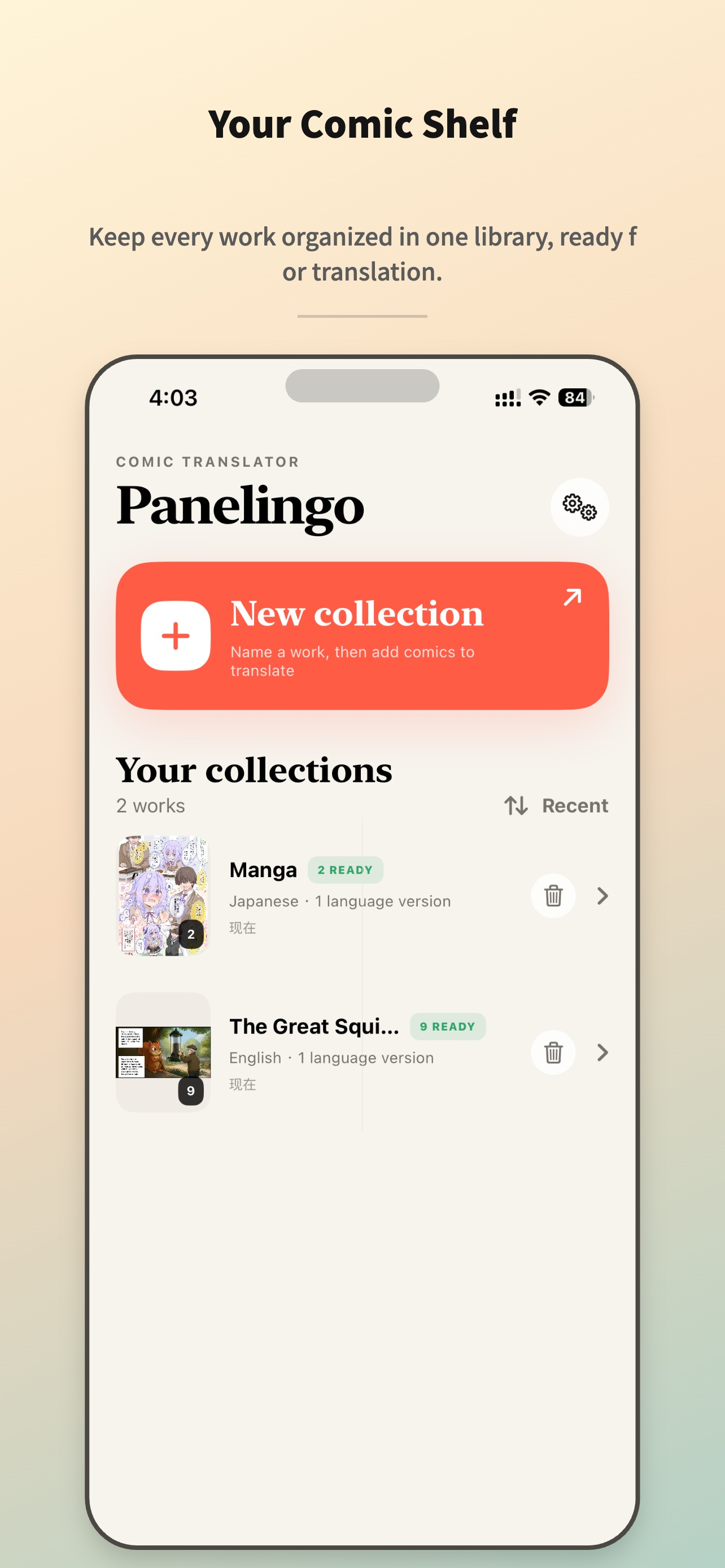 Panelingo: Manga Translator