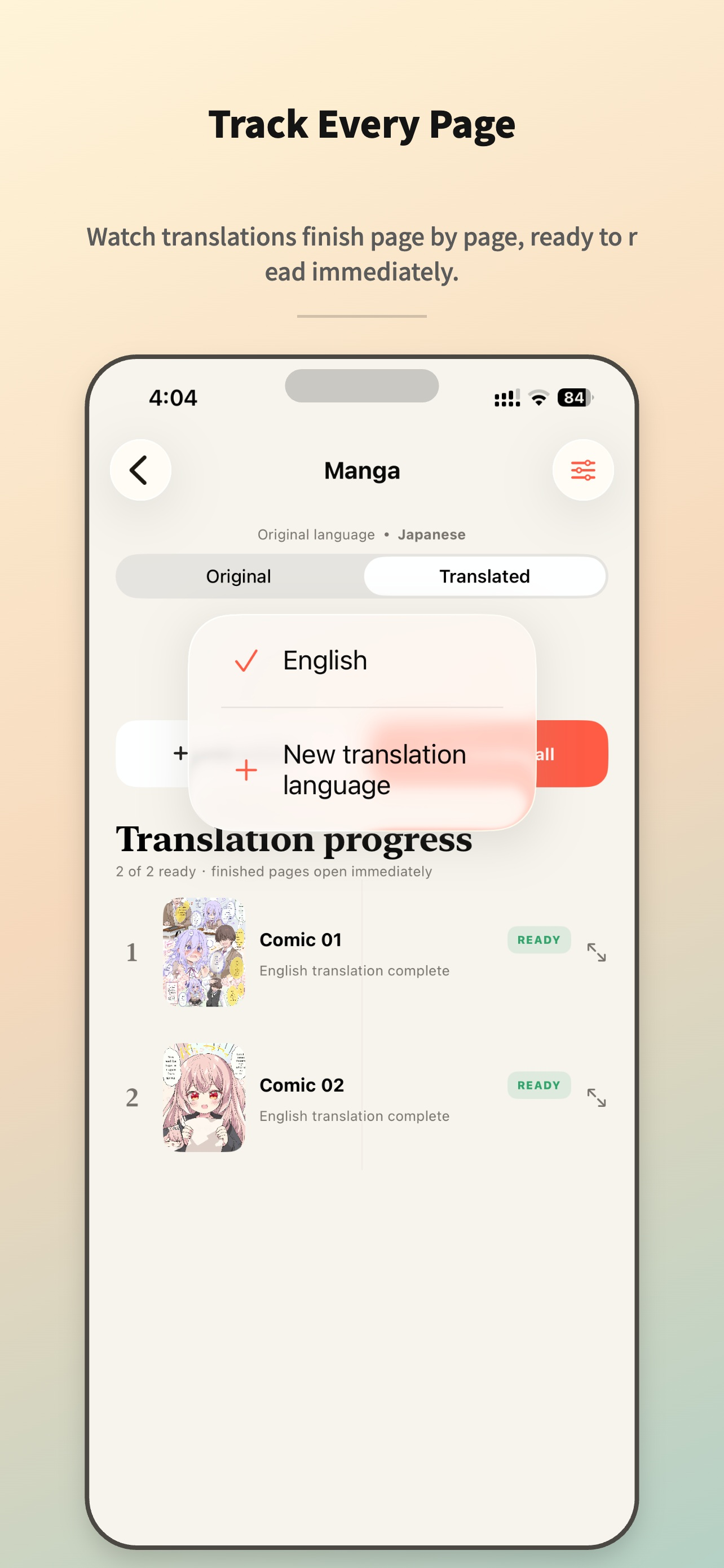 Panelingo: Manga Translator