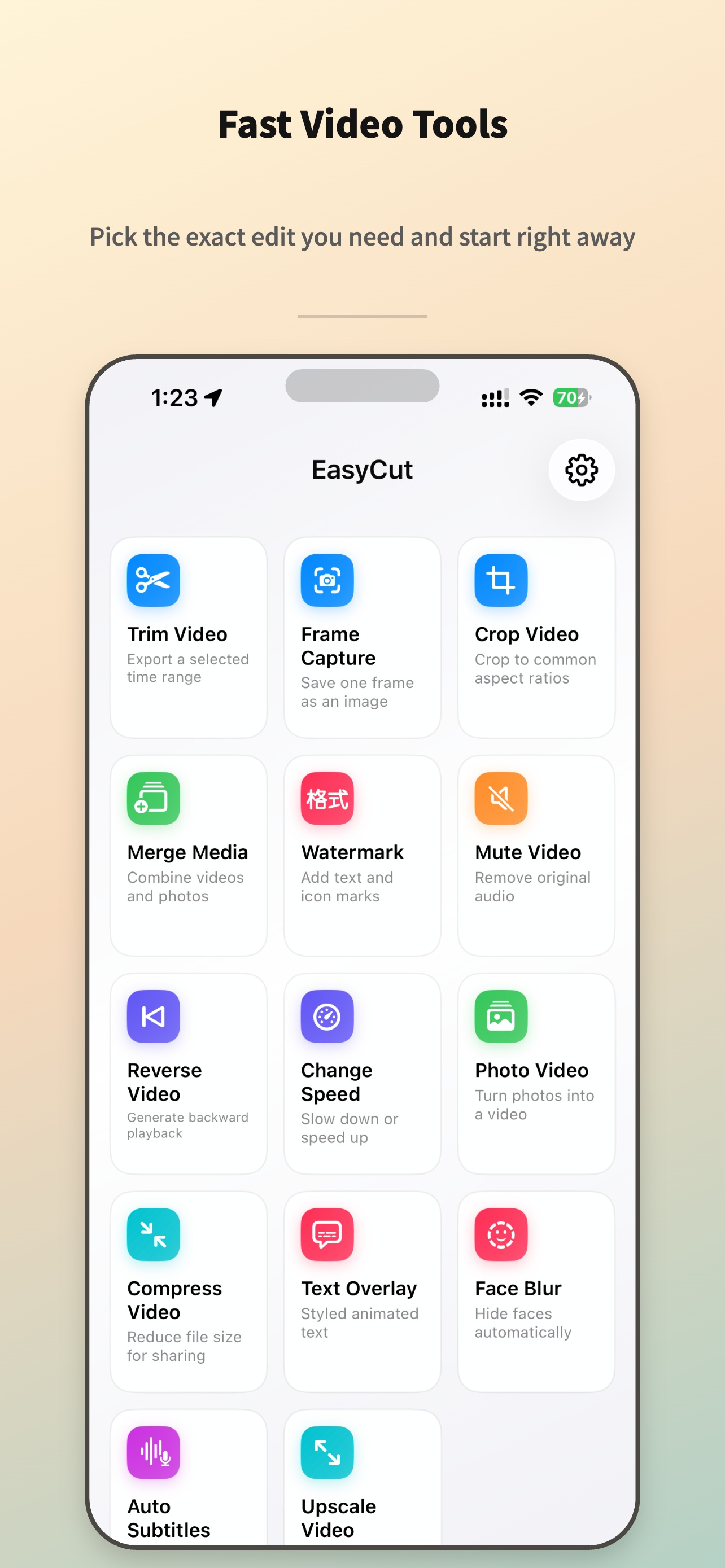 EasyCut: Video Toolkit