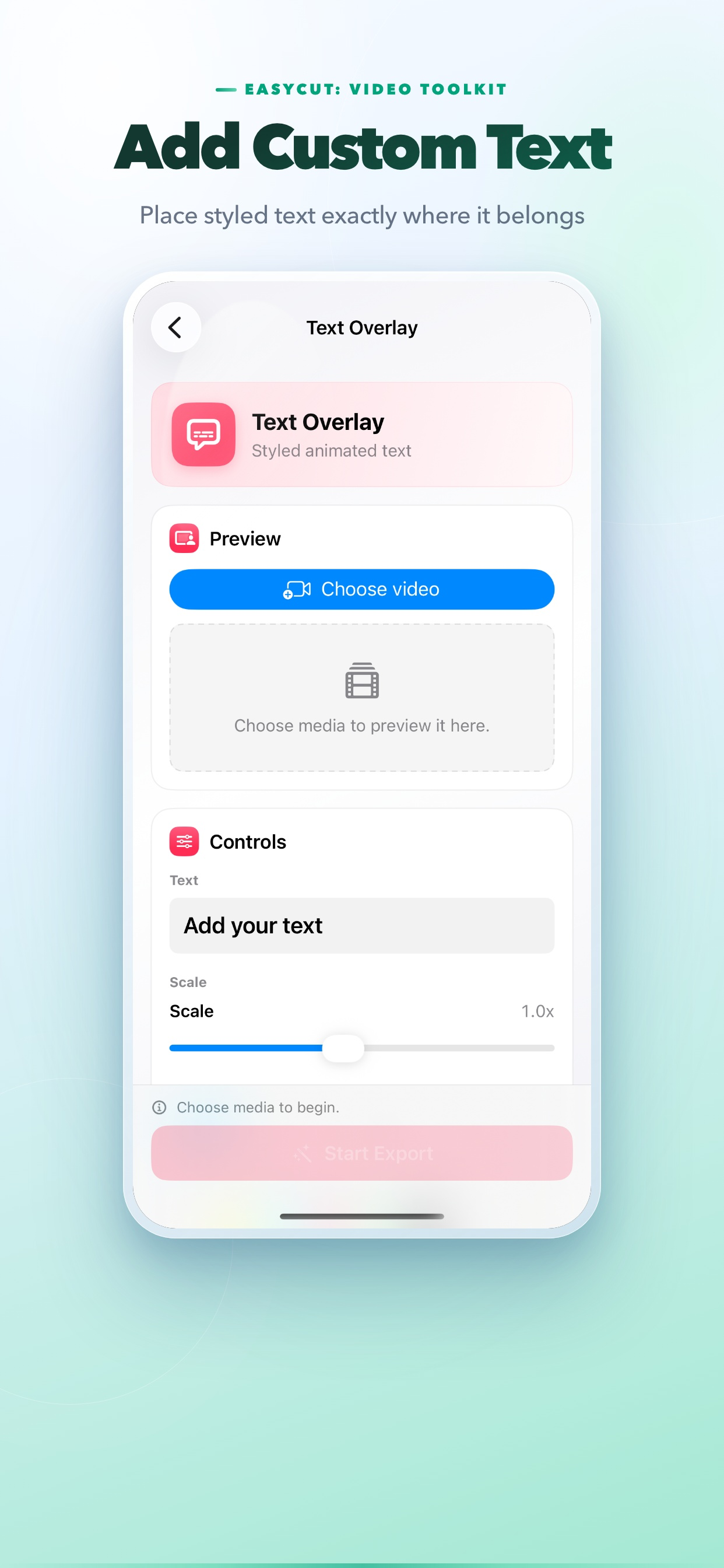 EasyCut: Video Toolkit