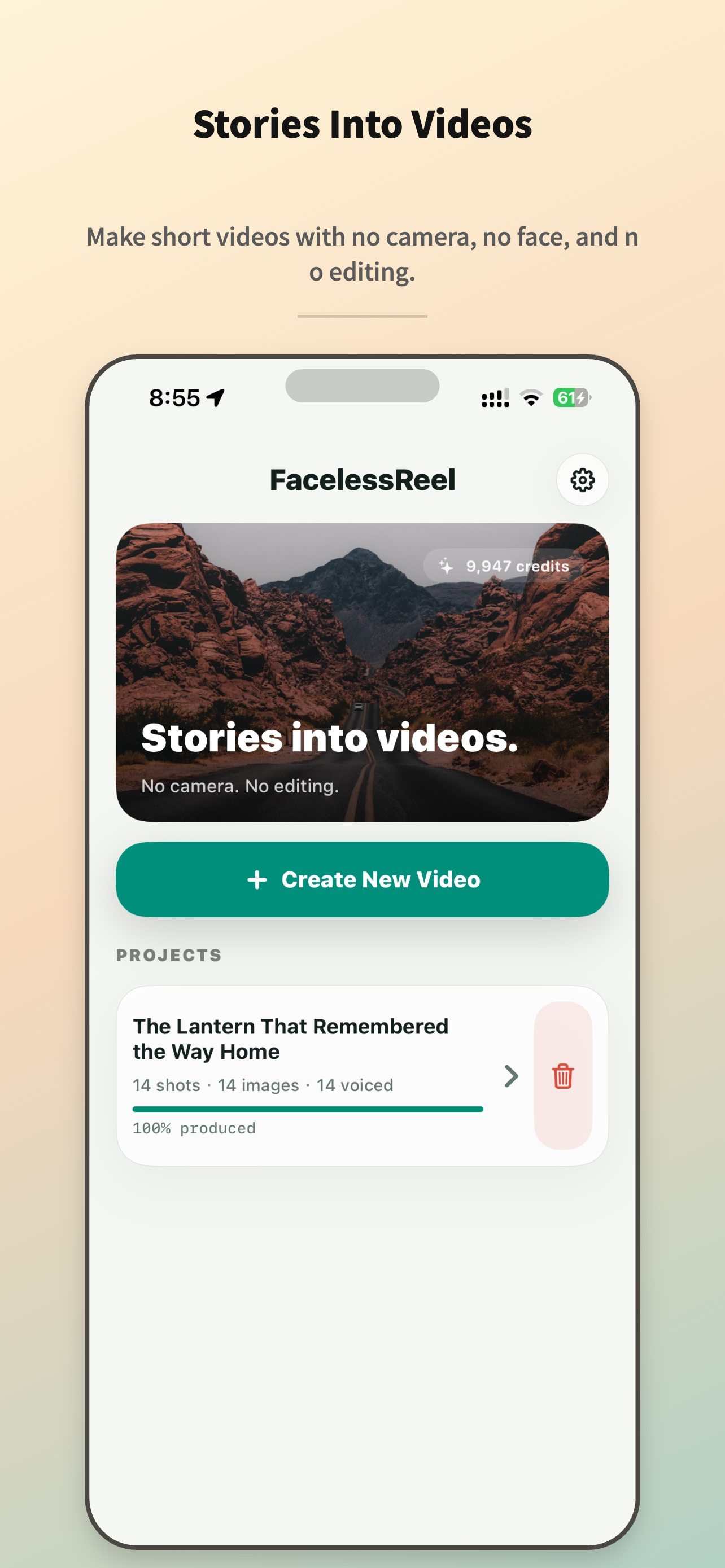 FacelessReel