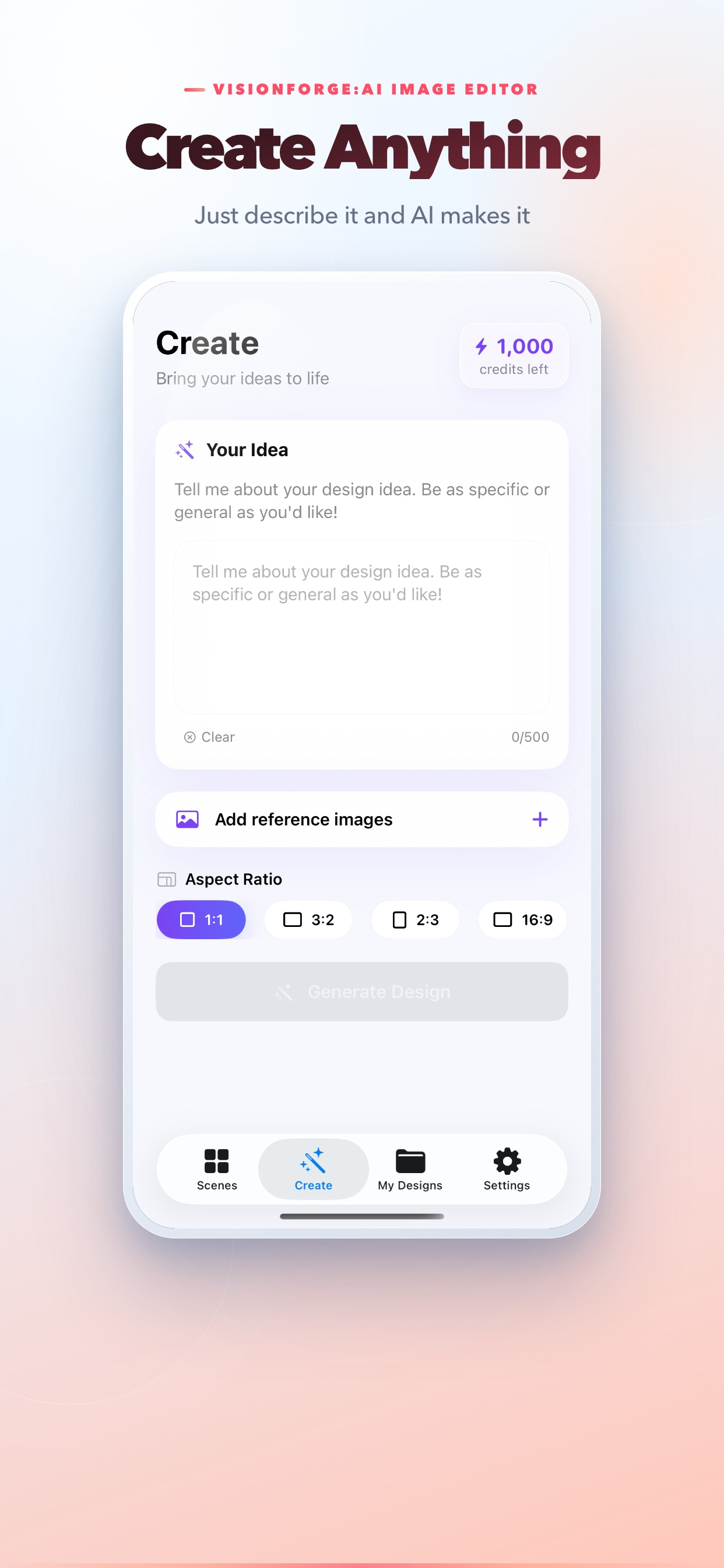 VisionForge:AI Image Editor