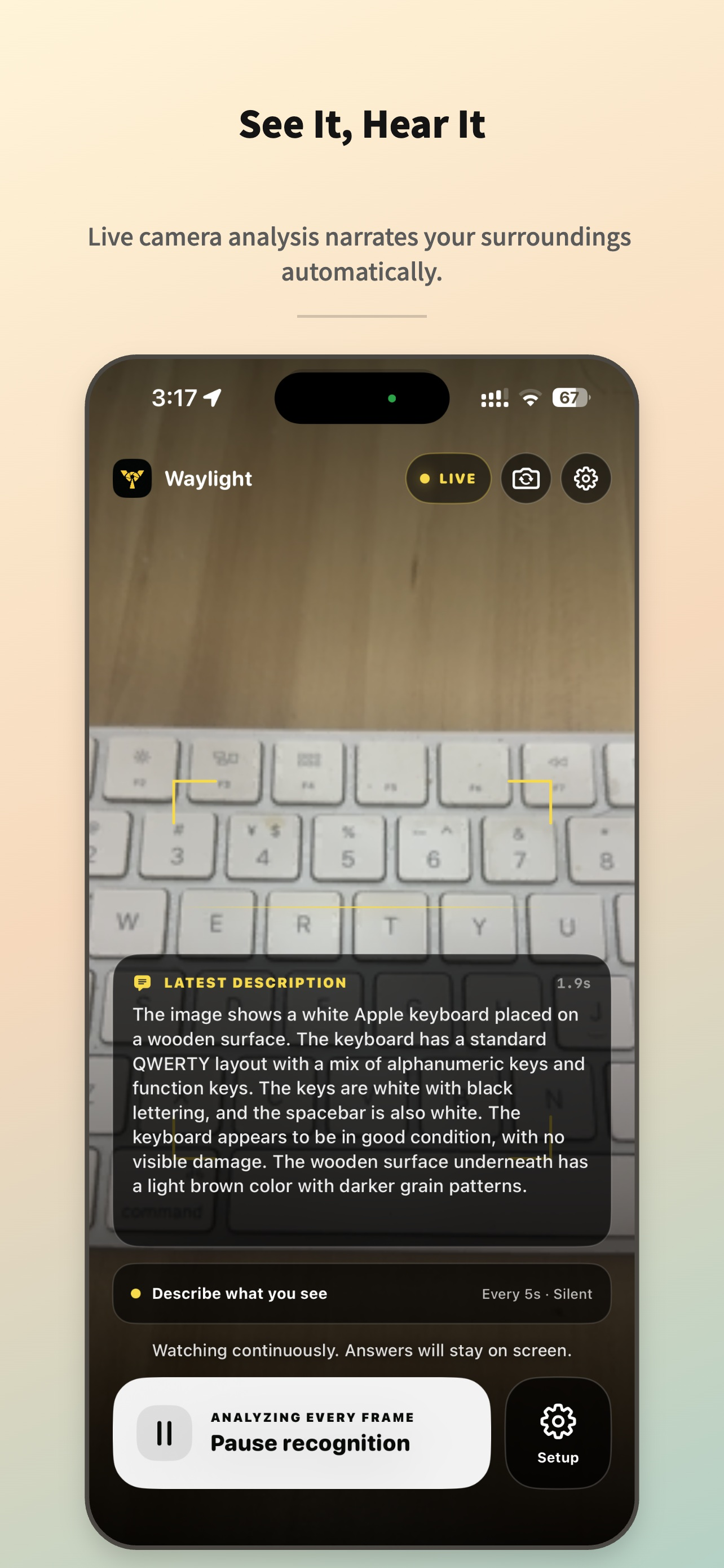 Waylight: Visual Assistant