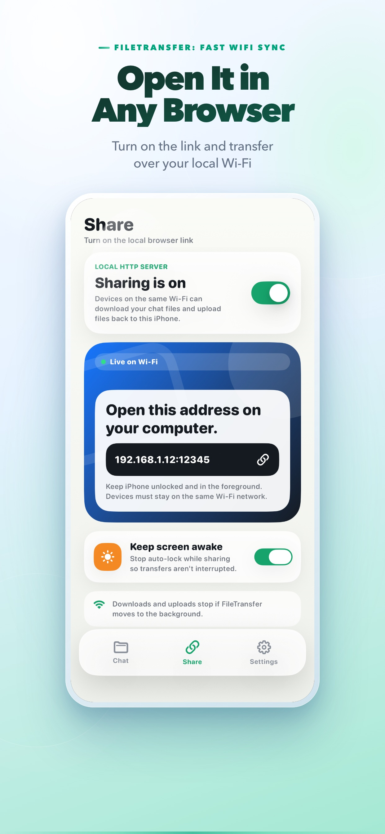 FileTransfer: Fast WiFi Sync