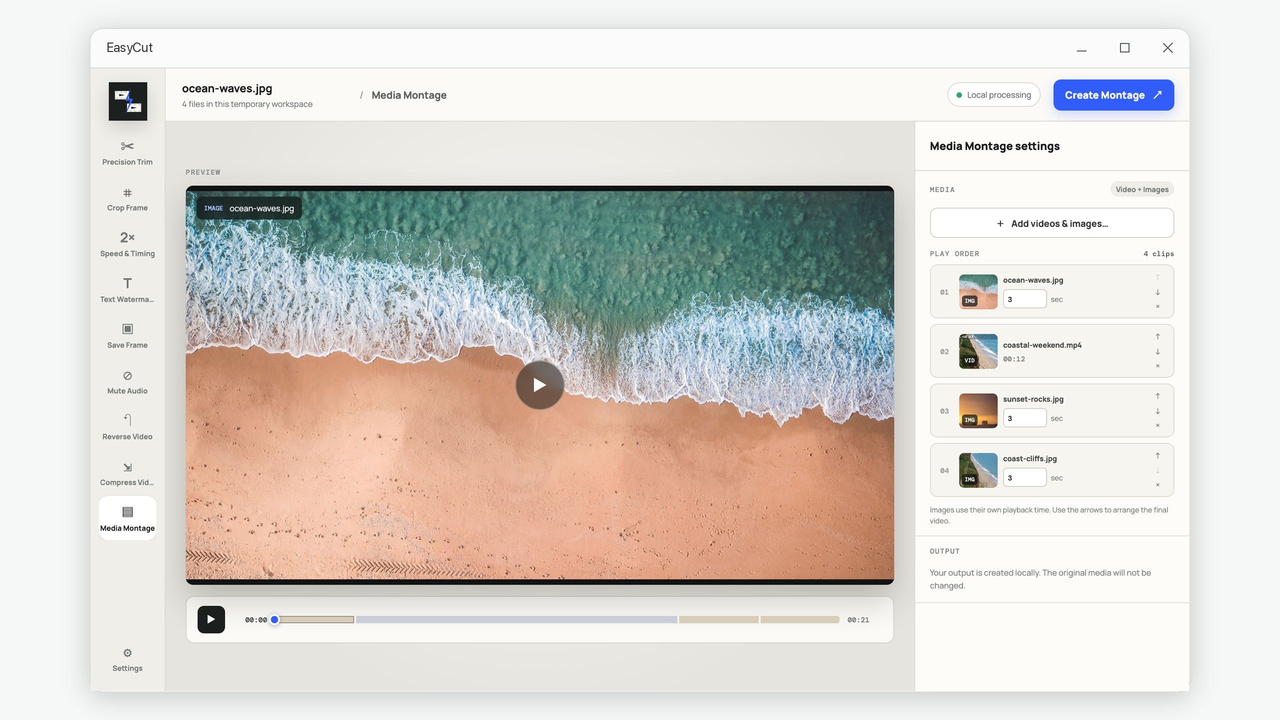 EasyCut: Video Editor