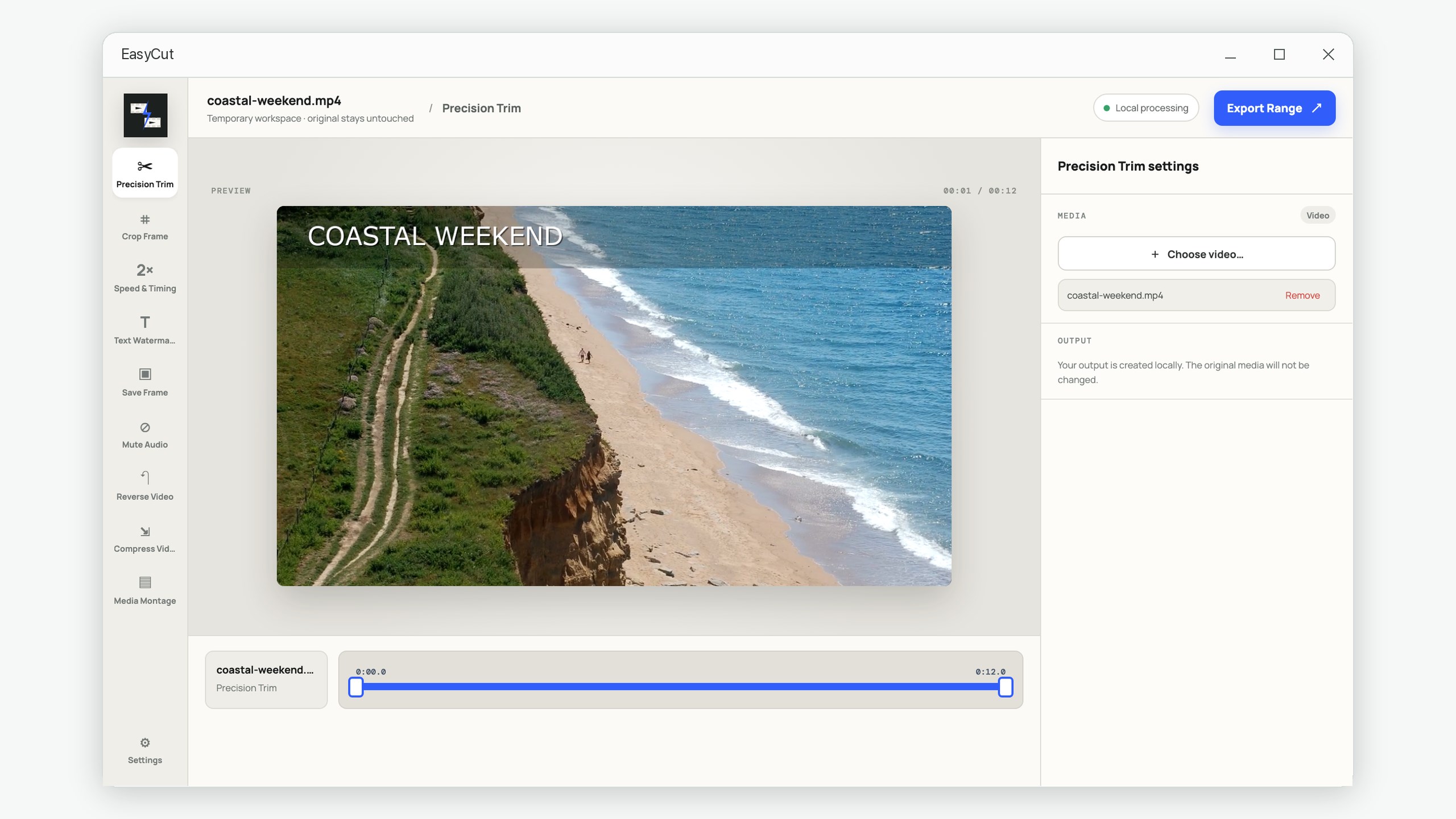 EasyCut: Video Editor