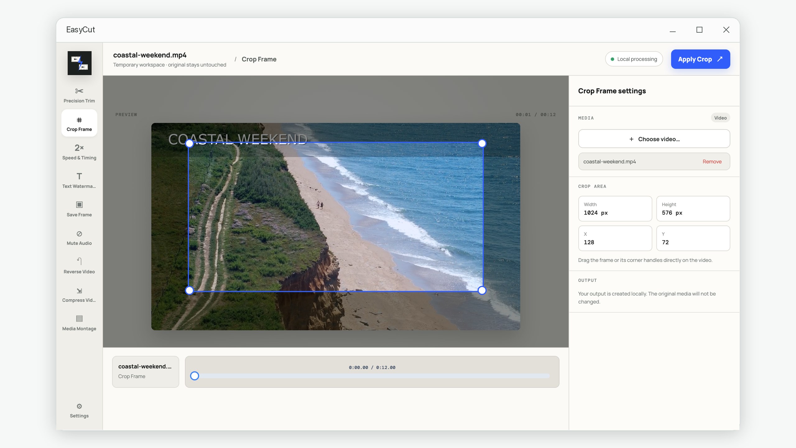 EasyCut: Video Editor