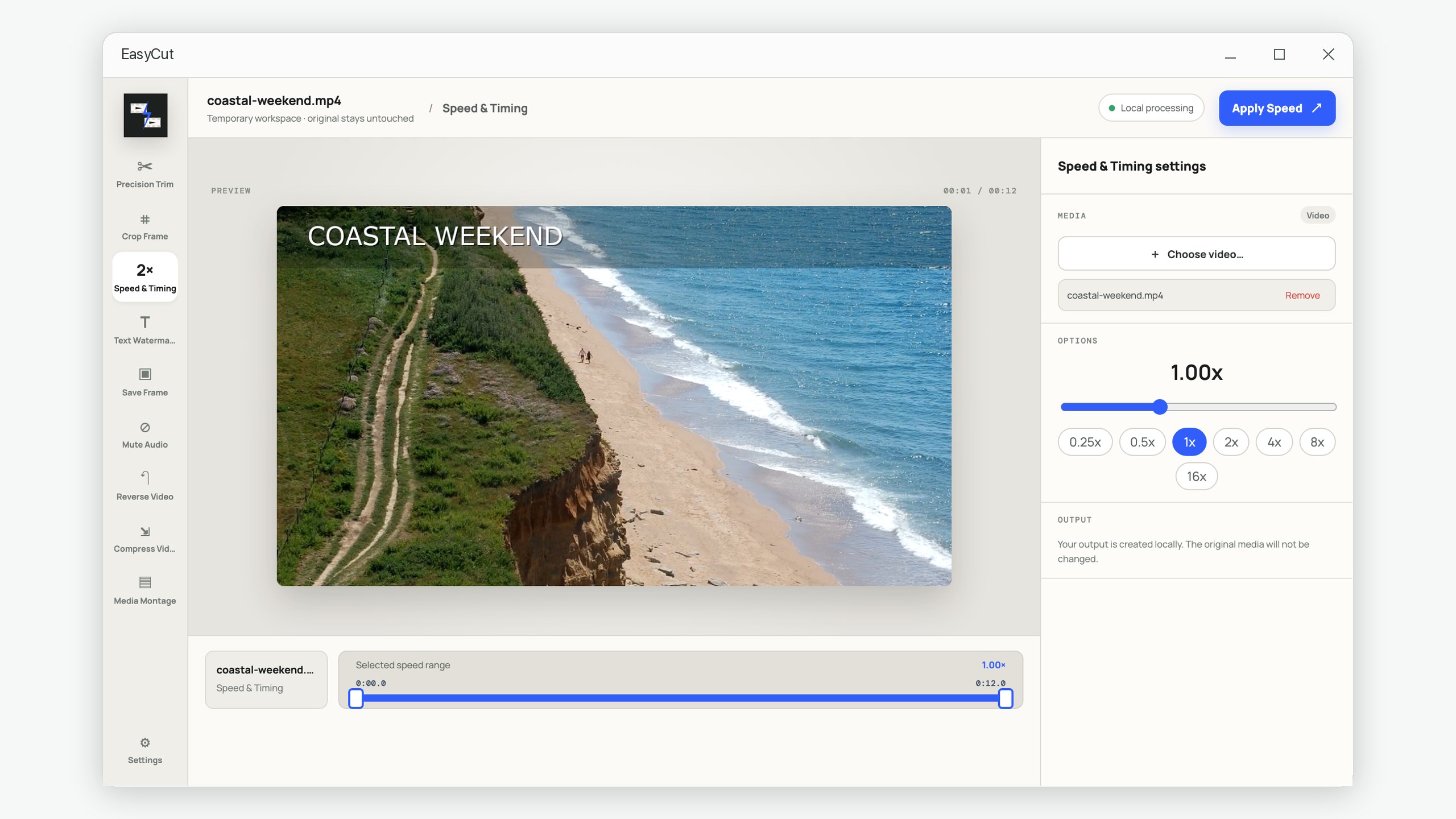 EasyCut: Video Editor