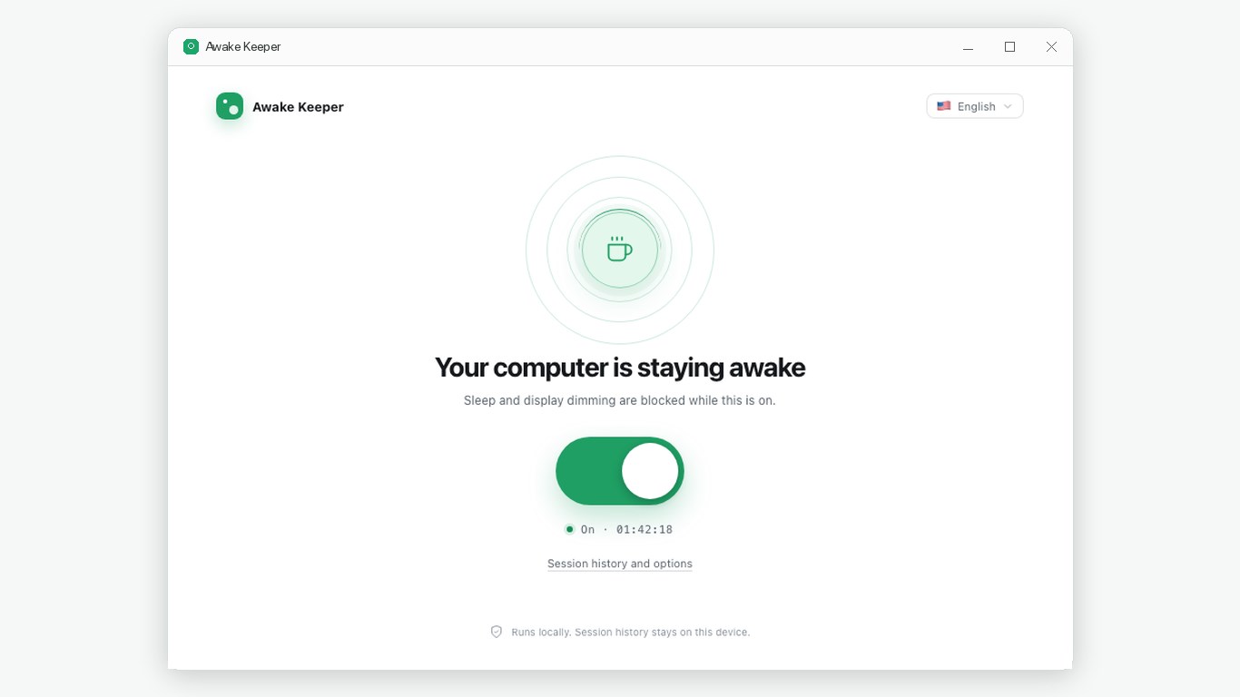 Awake Keeper: Prevent PC Sleep