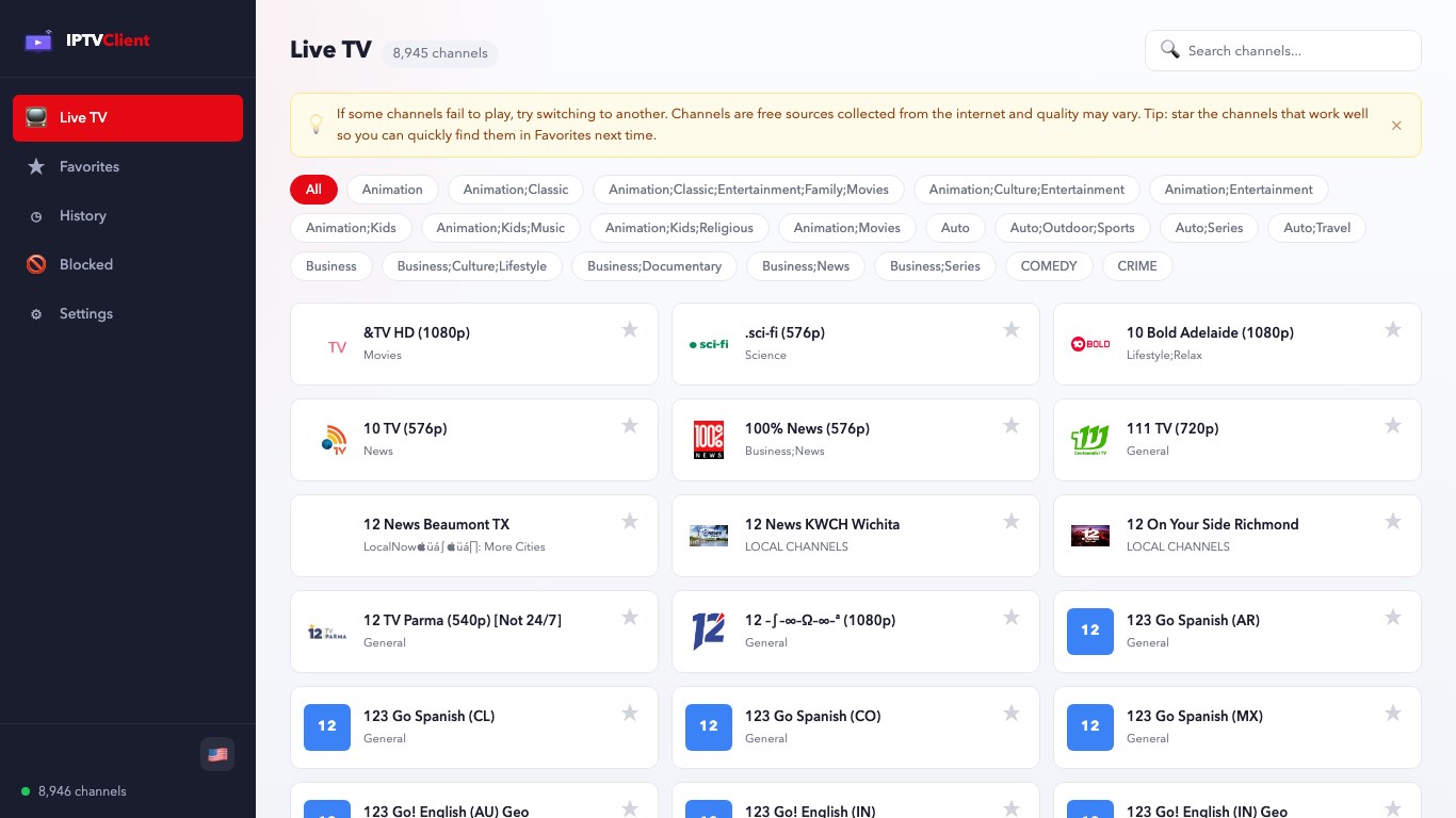 IPTV Client