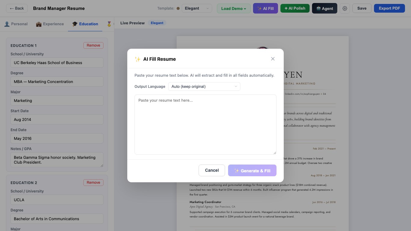 QuickResume