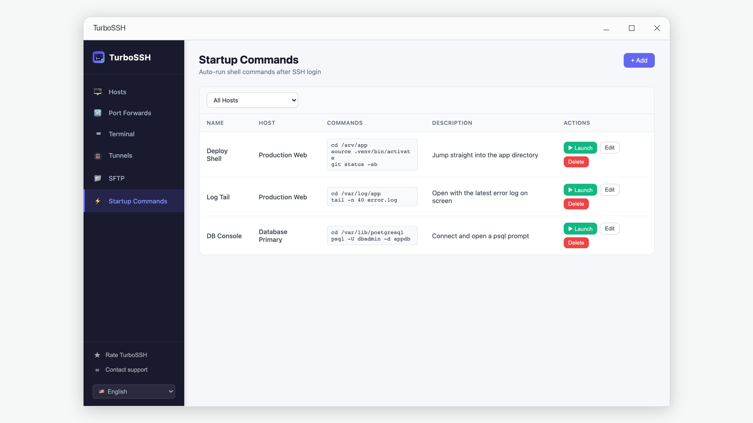 TurboSSH: SSH Client & Terminal