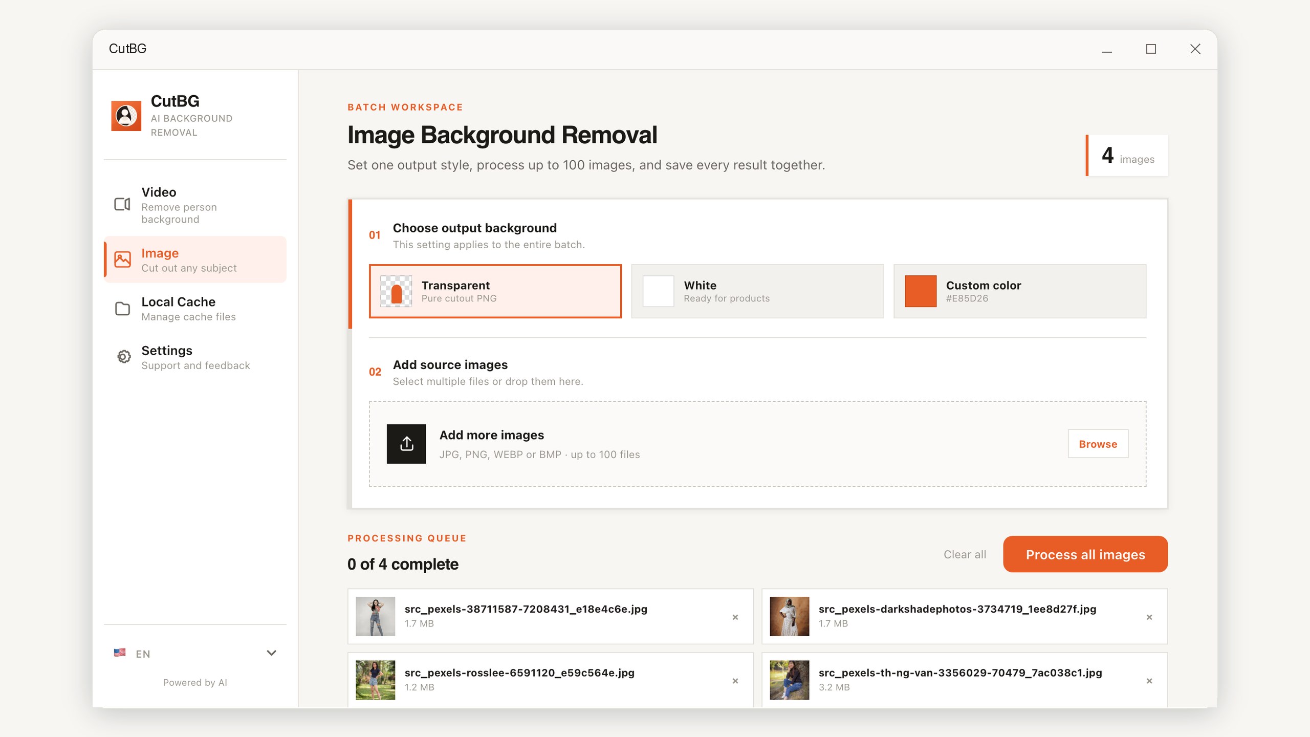 CutBG: AI Background Removal