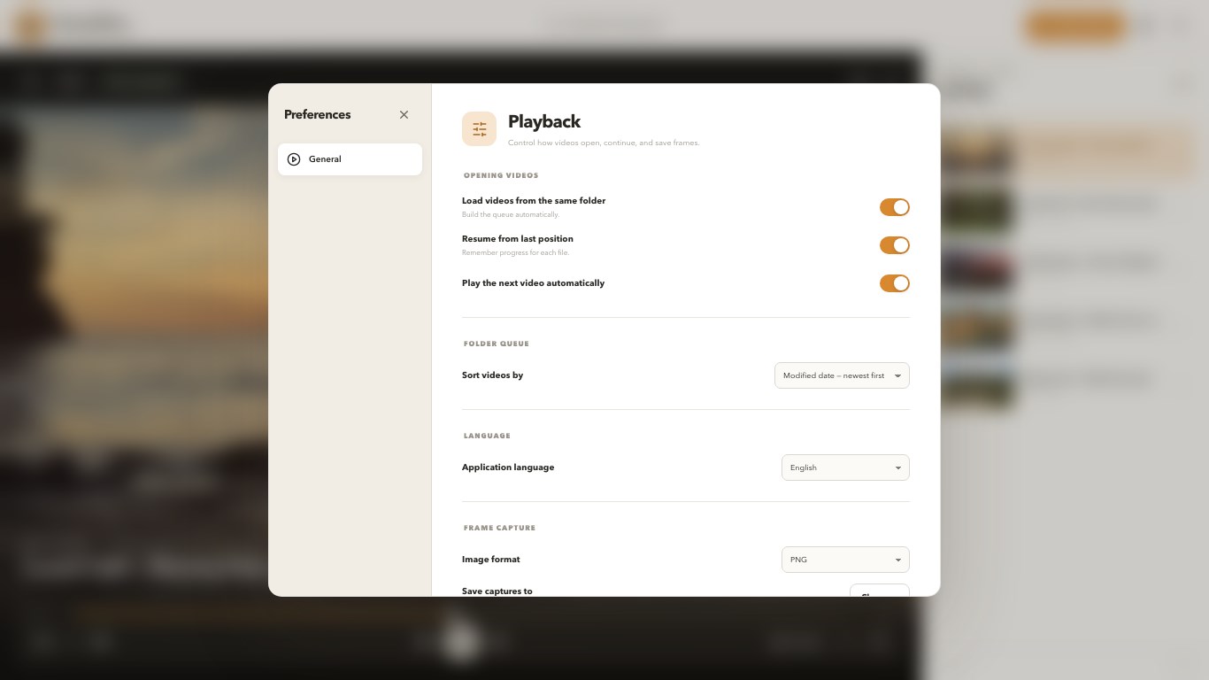 FrameFlow: Video Player