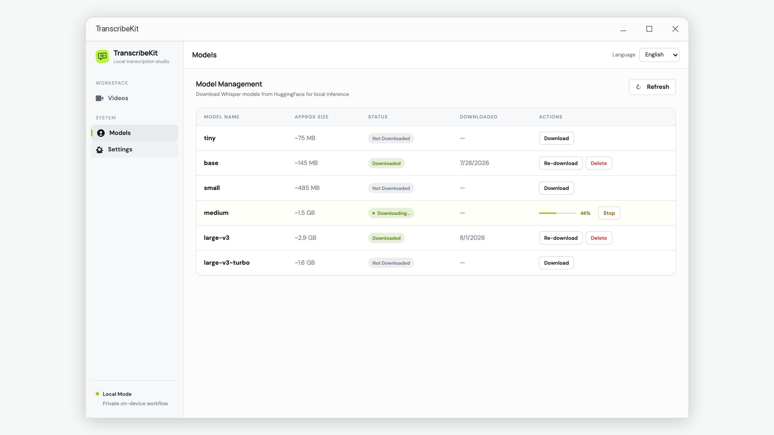 TranscribeKit: Subtitle Transcriber