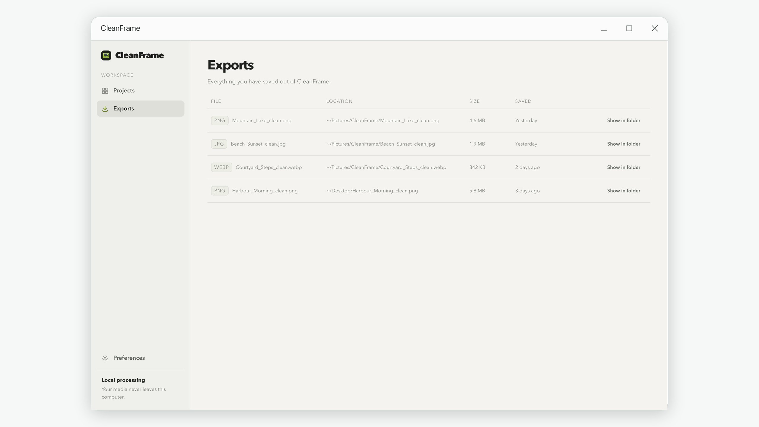 CleanFrame: Object Remover for Photo