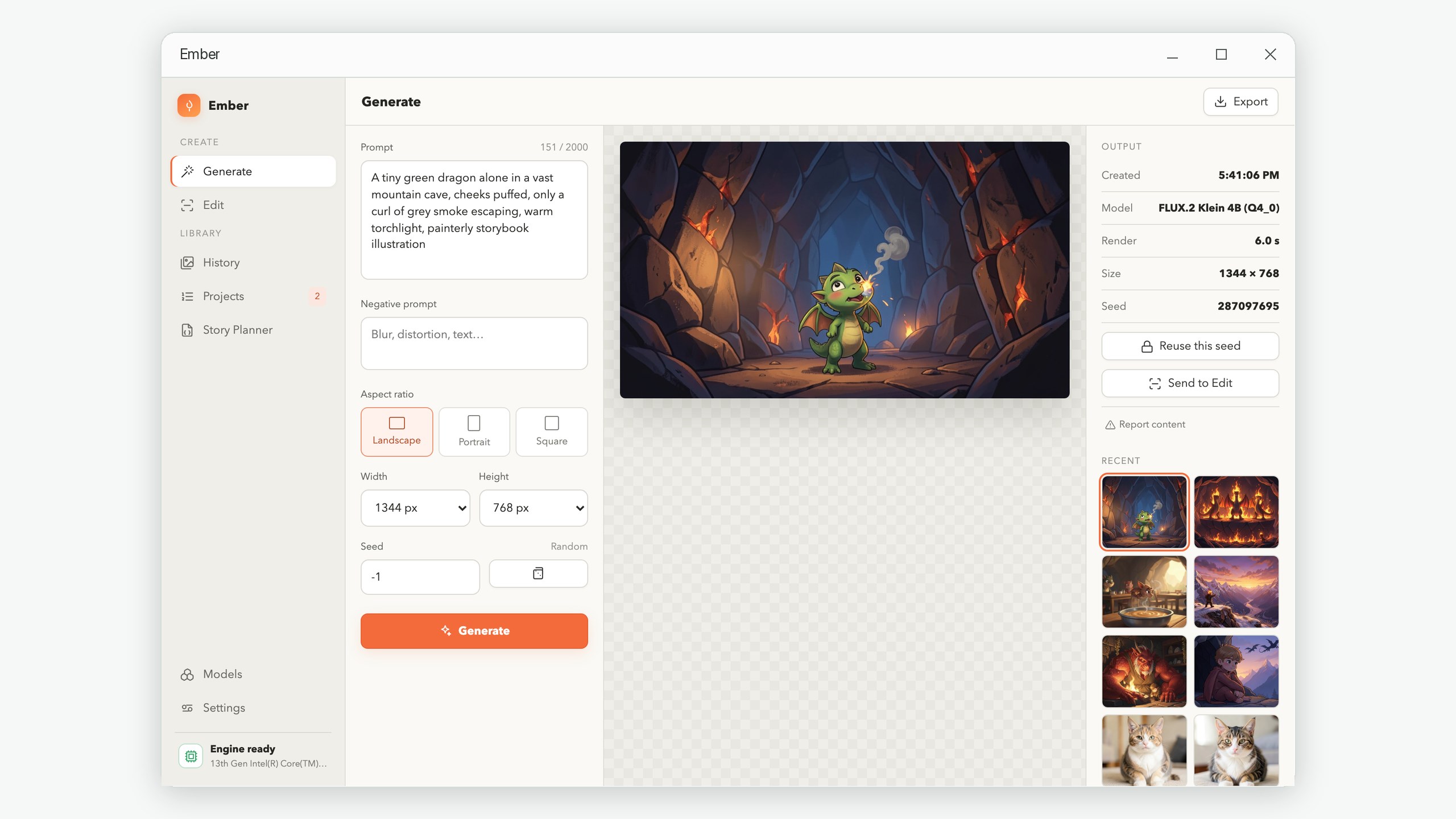 Ember: Local AI Image Studio