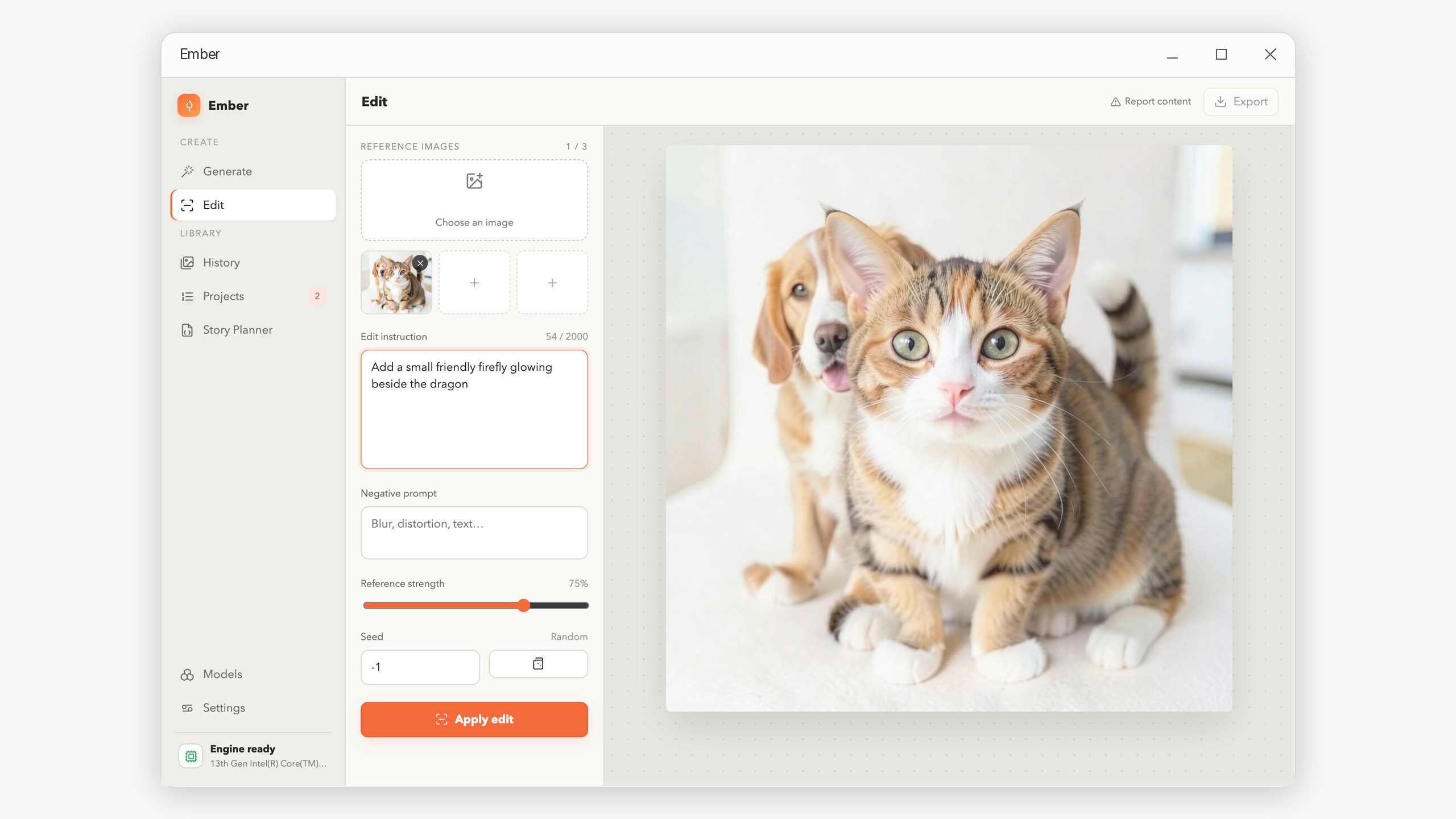 Ember: Local AI Image Studio