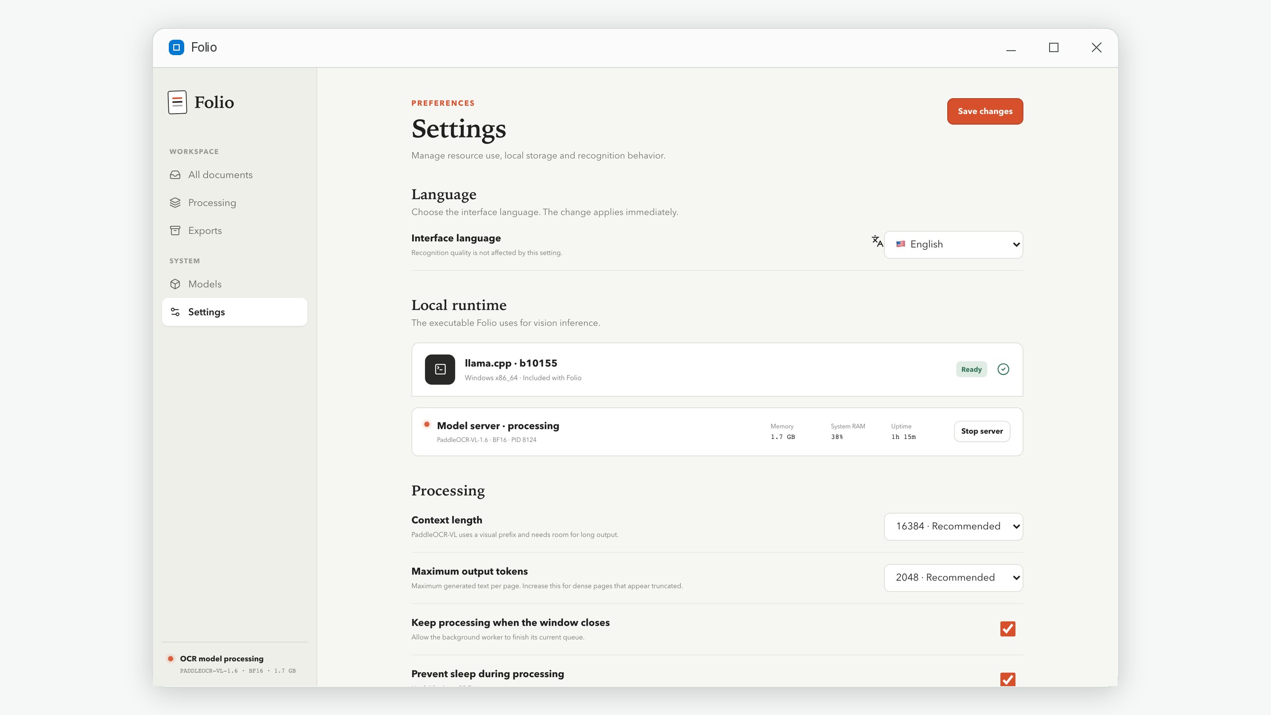Folio: On-Device Document OCR