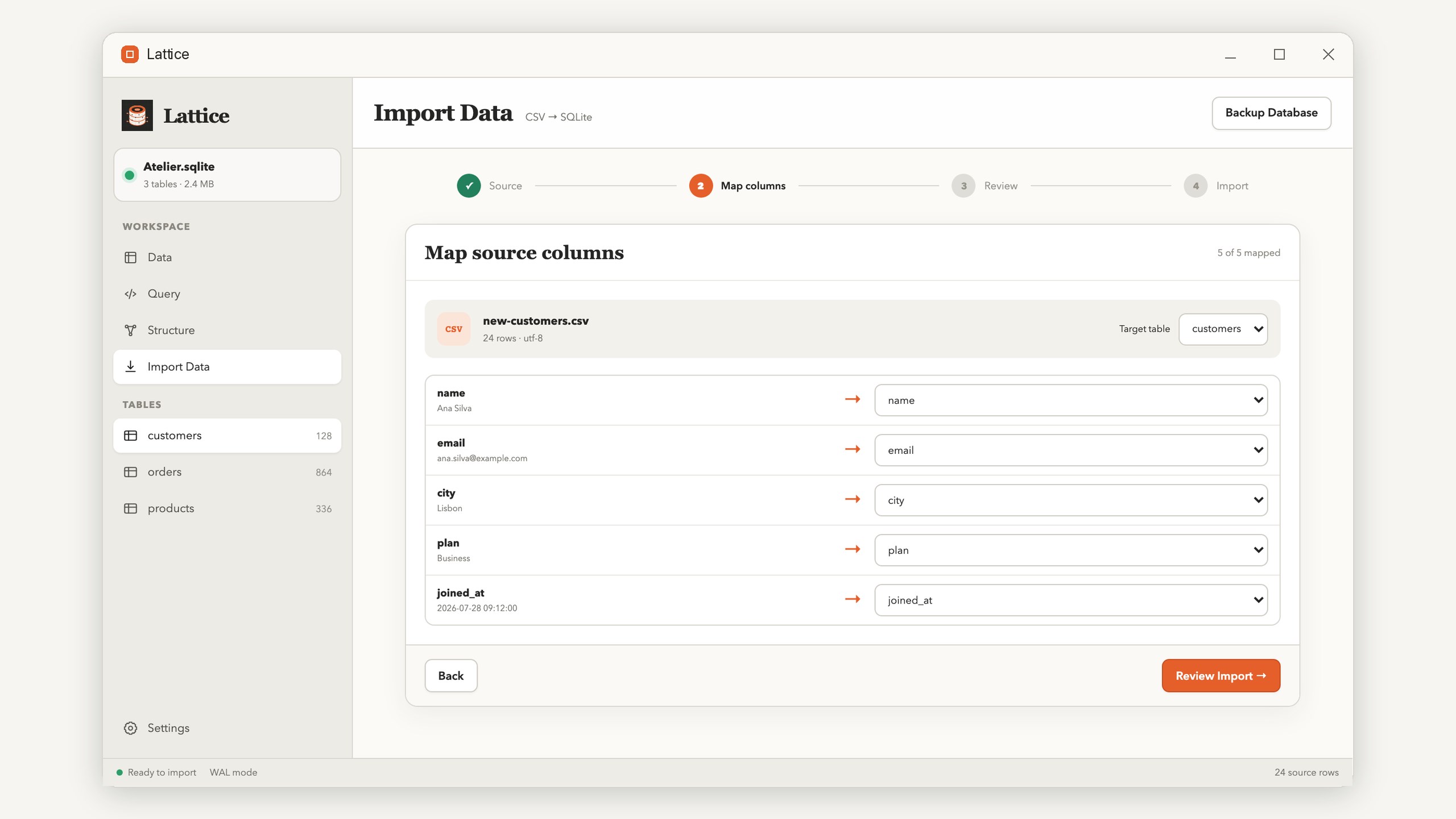 Lattice: SQLite Studio