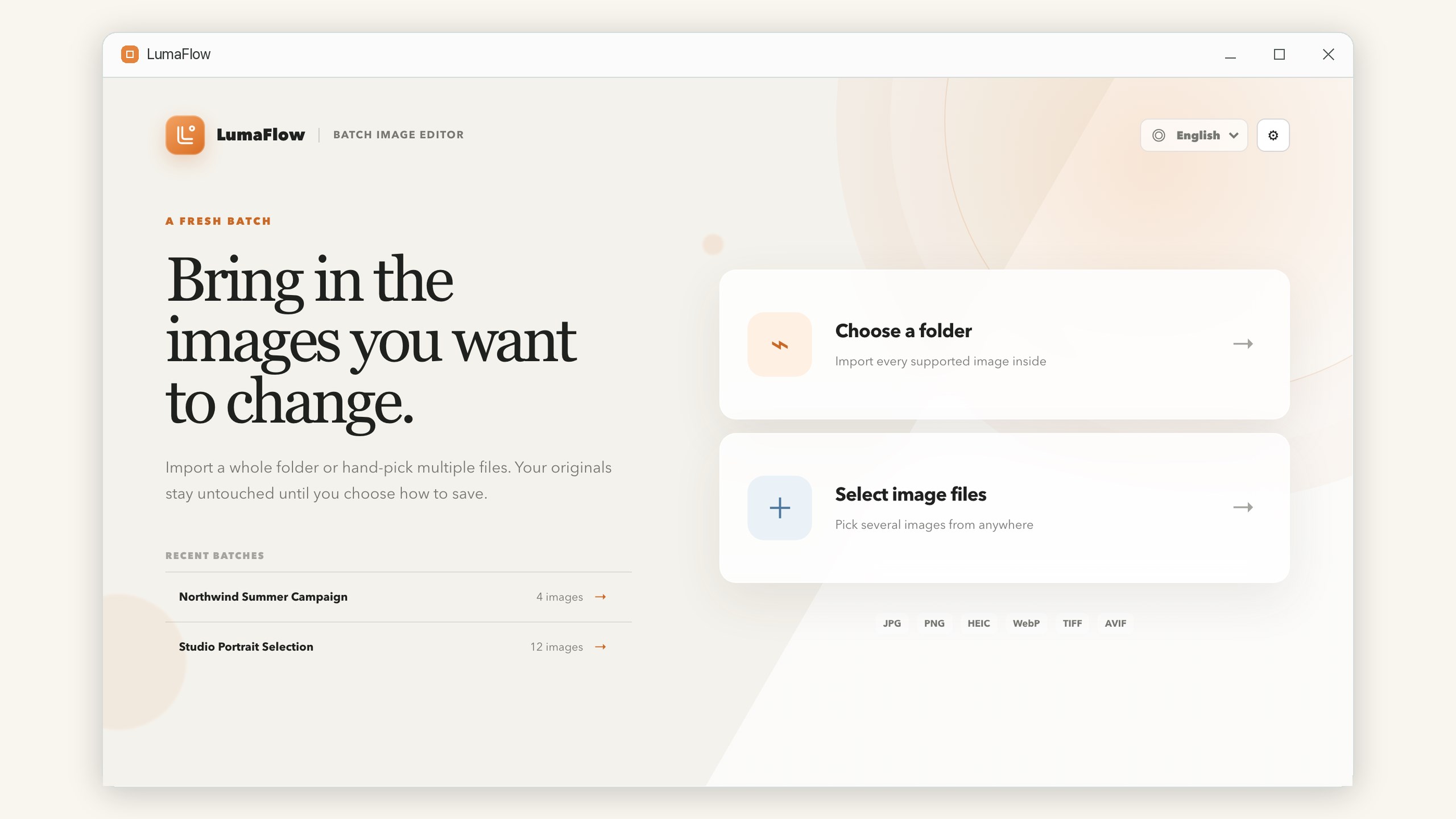 LumaFlow: Image Batch