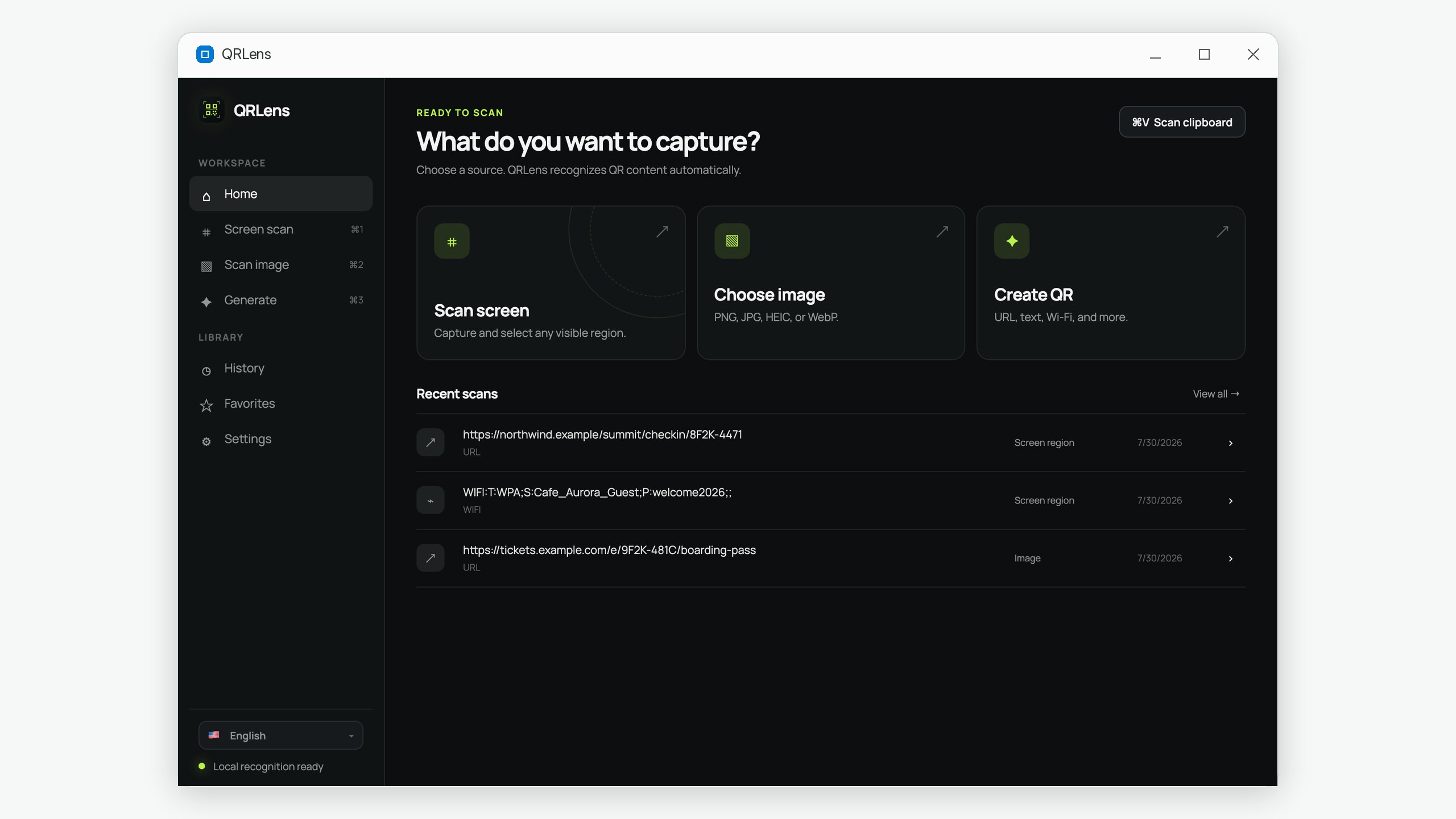 QRLens: Scan & Generate QRCode