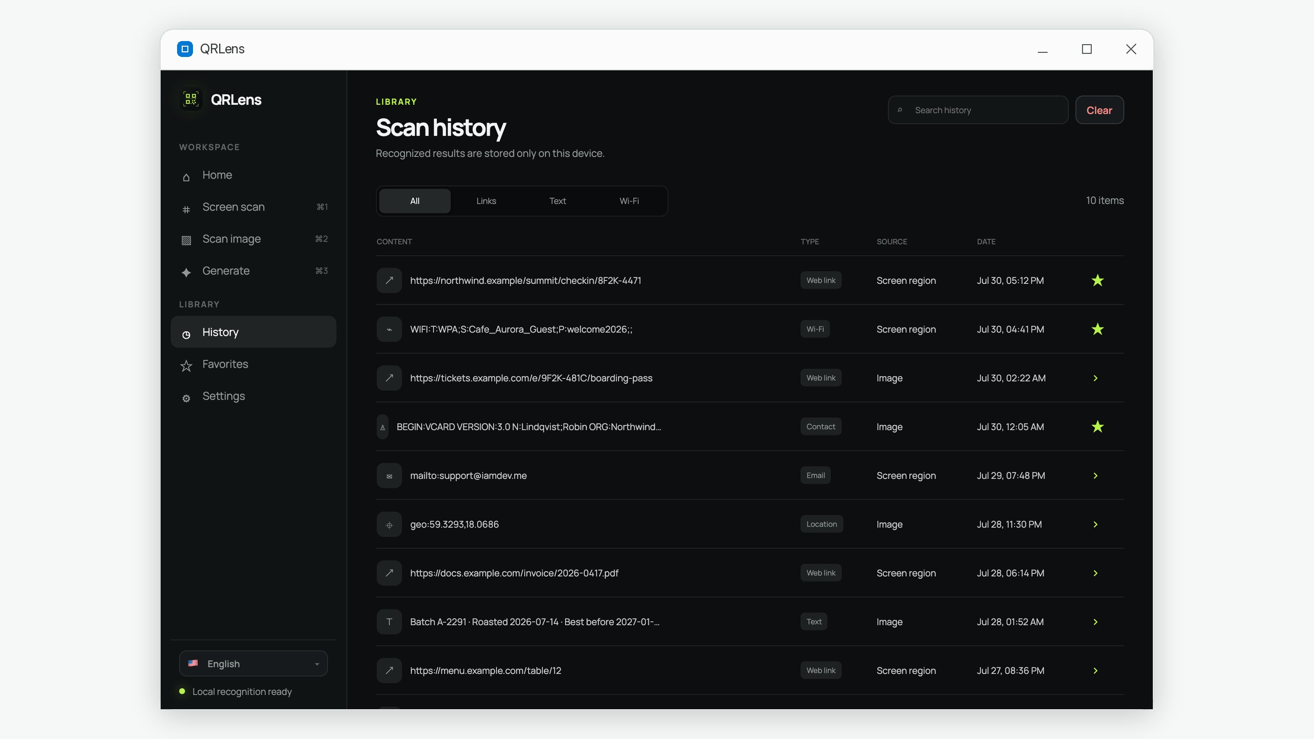 QRLens: Scan & Generate QRCode