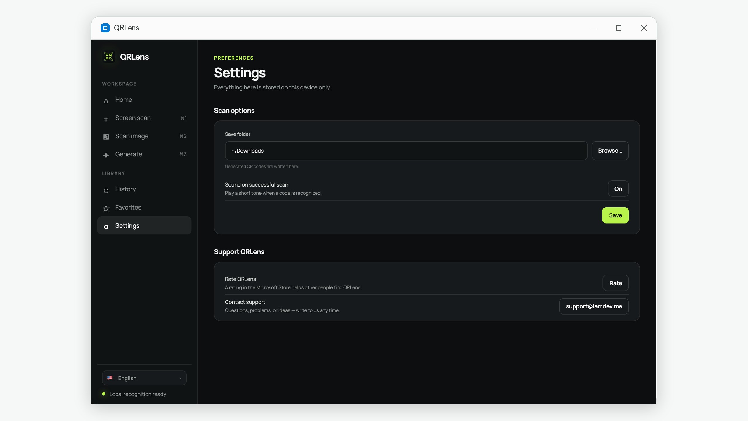 QRLens: Scan & Generate QRCode