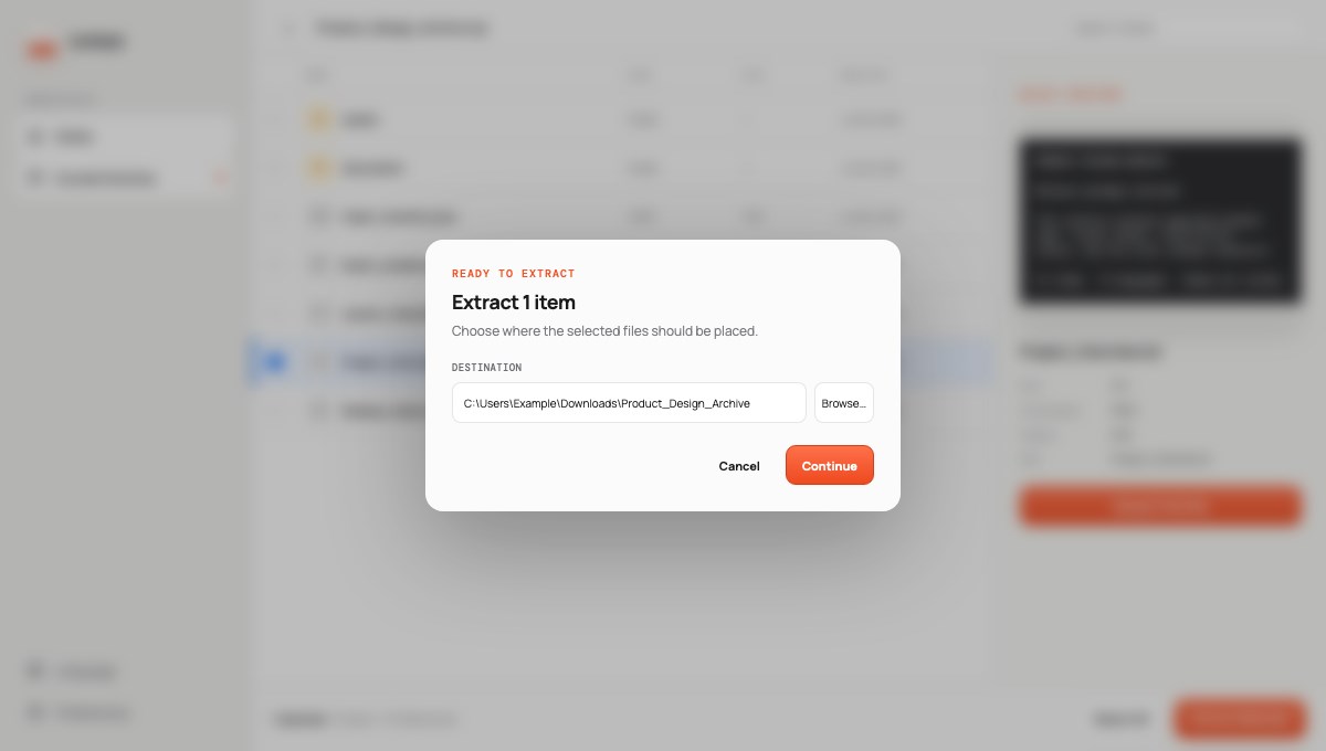 Unfold: Archive Explorer
