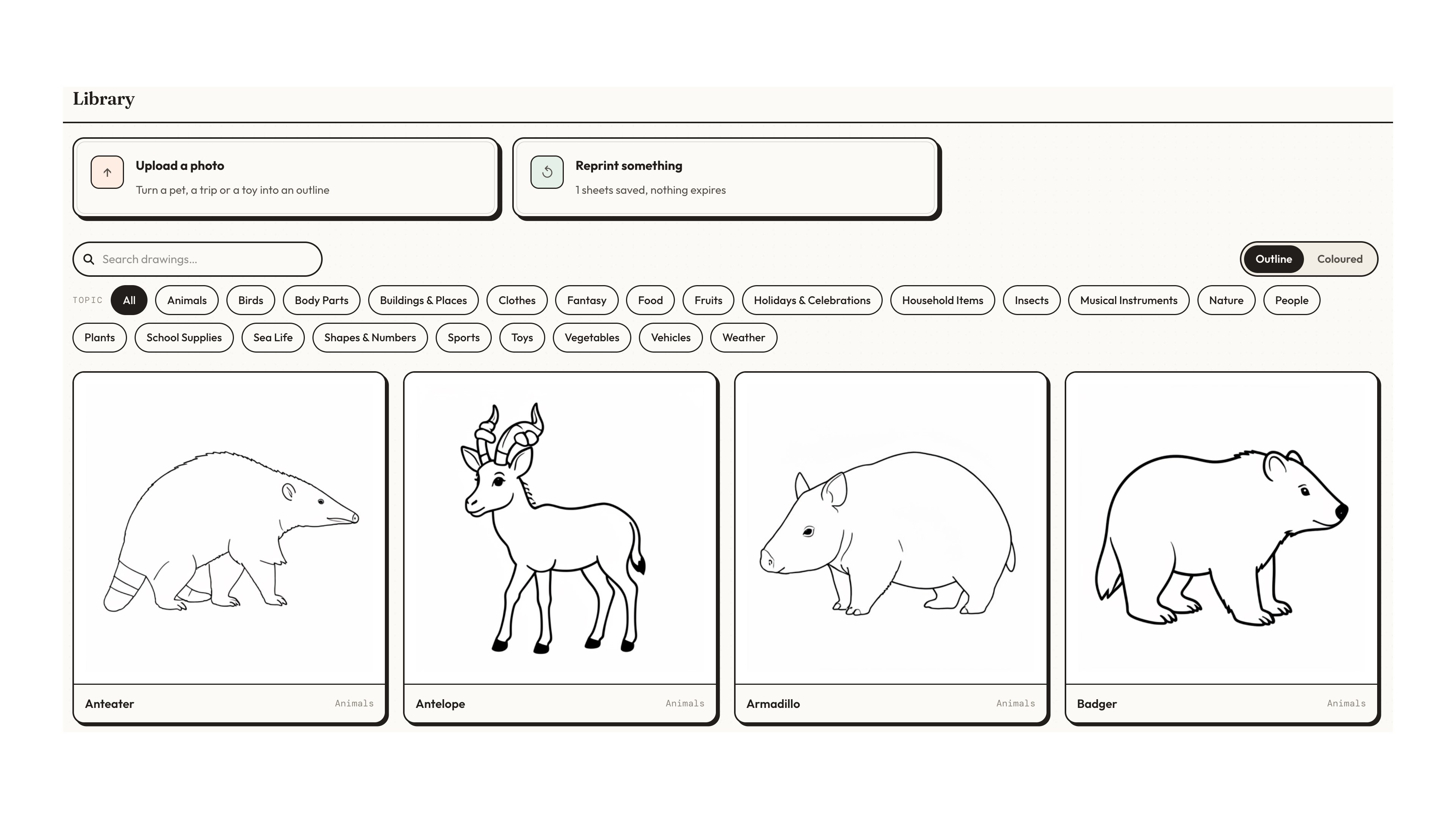 Coloring Mill: Printable Coloring Pages