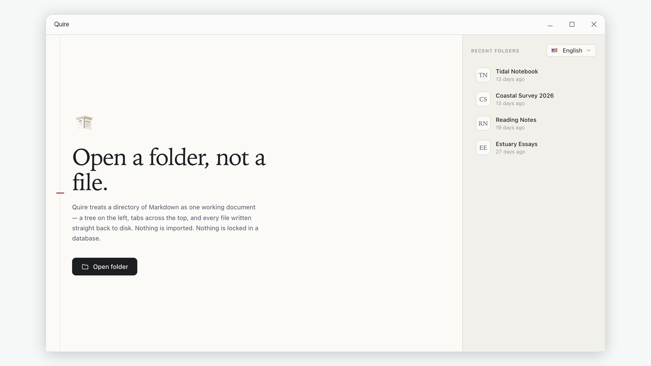 Quire: Markdown Editor